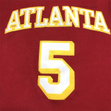 22/23 Hawks MURRAY #5 Red 1:1 Quality NBA Jersey