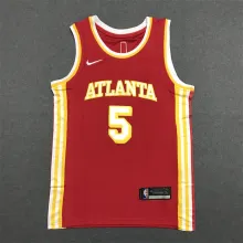 22/23 Hawks MURRAY #5 Red 1:1 Quality NBA Jersey