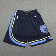 Grizzlies Navy Blue 1:1 Quality NBA Pants