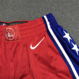 NBA 76ers Red 1:1 Quality NBA Pants