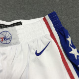 NBA 76ers White 1:1 Quality NBA Pants