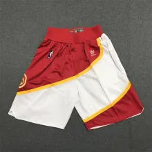 Hawks Red 1:1 Quality Retro NBA Pants
