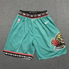 19/20 Grizzlies Green 1:1 Quality Retro NBA Pants