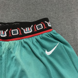 19/20 Grizzlies Green 1:1 Quality Retro NBA Pants