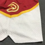 Hawks Red 1:1 Quality Retro NBA Pants