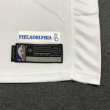 23 NBA 76ers Embiid #21 White City Edition 1:1 Quality NBA Jersey