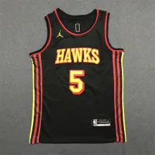 22/23 Hawks MURRAY #5 Black 1:1 Quality NBA Jersey