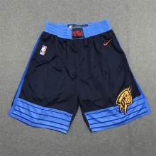 Oklahoma City Thunder Navy Blue 1:1 Quality NBA Pants