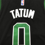 21 Celtics TATUM #0 Black 1:1 Quality NBA Jersey