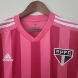 22/23 Sao Paulo Pink Fans Version 1:1 Quality Soccer Jersey