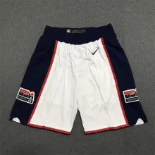 1992 Barcelona Olympic Games American Dream Team White 1:1 Quality Retro Pants