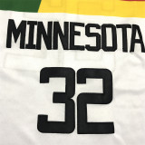 22/23 Minnesota Timberwolves TOWNS #32 White City Edition 1:1 Quality NBA Jersey