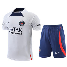 22/23 PSG Training Shirt White 1:1 Quality Training Shirt