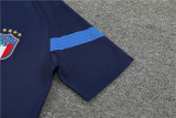 22/23 Italy Training Suit Blue 1:1 Quality Training Jersey