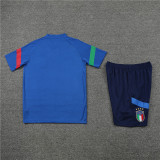 22/23 Italy Training Suit Blue 1:1 Quality Training Jersey