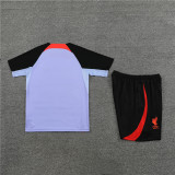 22/23 Liverpool Training Kit Purple 1:1 Quality Training Jersey