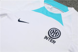 22/23 Inter Milan Training Suit White 1:1 Quality Training Jersey