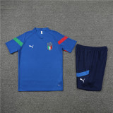 22/23 Italy Training Suit Blue 1:1 Quality Training Jersey