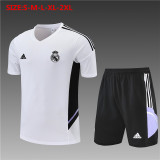 22/23 Real Madrid Training Jersey White 1:1 Quality Training Jersey