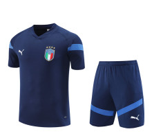 22/23 Italy Training Suit Blue 1:1 Quality Training Jersey