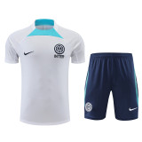 22/23 Inter Milan Training Suit White 1:1 Quality Training Jersey