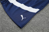 22/23 Marseille Training Suit Royal Blue 1:1 Quality Training Jersey
