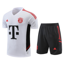 22/23 Bayern Munich Training Kit White 1:1 Quality Training Jersey