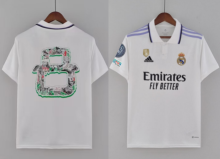 22/23 With Special Number #8 Real Madrid Home White 1:1 Quality Soccer Jersey