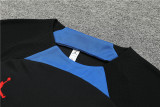 22/23 PSG Training Kit Black 1:1 Quality Training Shirt