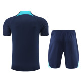 22/23 Inter Milan Training Suit Blue 1:1 Quality Soccer Jersey