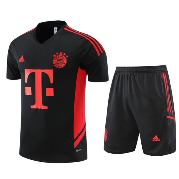 22/23 Bayern Munich Training Kit Black 1:1 Quality Training Jersey
