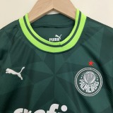 23/24 Palmeiras Home Green Kids Soccer Jersey