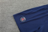 22/23 PSG Training Suit Gray 1:1 Quality Training Shirt
