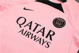 22/23 PSG Training Kit Pink 1:1 Quality Training Shirt