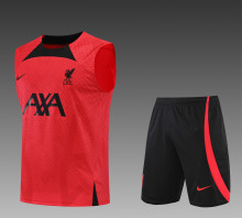 22/23 Liverpool FC Vest Training Suit Kit Red 1:1 Quality Training Jersey
