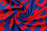 22/23 Barcelona Vest Training Suit Kit Red And Blue Camouflage 1:1 Quality Training Jersey