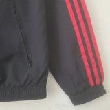2022 Argentina Black-Red Double Sided Windbreaker
