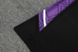 22/23 Real Madrid Training Suit Kit Black 1:1 Quality Training Jersey