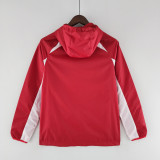 2022 Internacional Red White Windbreaker
