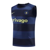 22/23 Chelsea Vest Training Suit Kit Royal Blue 1:1 Quality Training Jersey