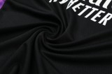 22/23 Real Madrid Vest Training Suit Kit Black 1:1 Quality Training Jersey