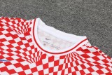 22/23 Chelsea Vest Training Suit Kit Red And White 1:1 Quality Training Jersey