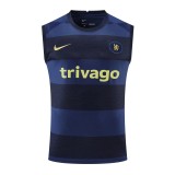 22/23 Chelsea Vest Training Suit Kit Royal Blue 1:1 Quality Training Jersey