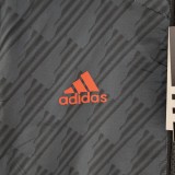 2022 Flamengo Black Windbreaker(红色阿迪红色三边）