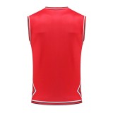 22/23 PSG Vest Training Suit Kit Red 1:1 Quality Training Shirt