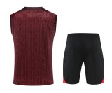 22/23 Liverpool FC Vest Training Suit Kit Maroon 1:1 Quality Training Jersey