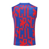 22/23 Barcelona Vest Training Suit Kit Red And Blue Camouflage 1:1 Quality Training Jersey