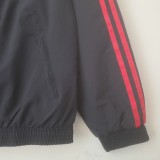 2022 Belgium Black-Red Double Sided Windbreaker