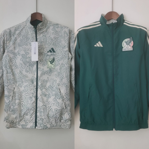 2022 Mexico Green Double Sided Windbreaker