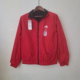 2022 Argentina Black-Red Double Sided Windbreaker